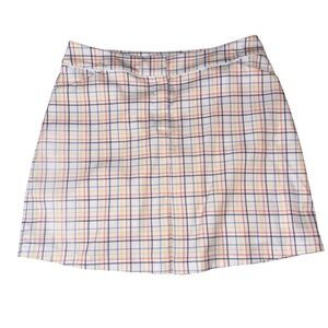 TAIL White Label Women's Plaid Skirt‎ Size 12 Knee Length Golf Tennis Athletic